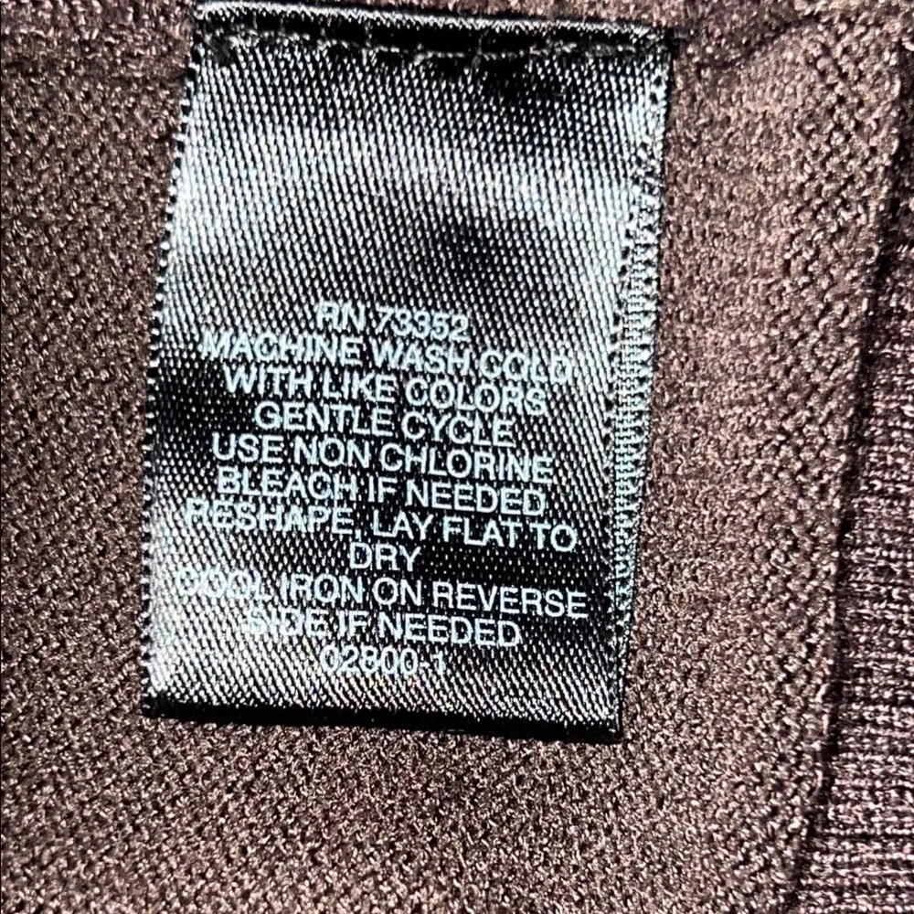 Liz Claiborne Women’s Brown Cardigan Sweater SZ L - Picture 3 of 7